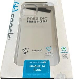 Speck NIB Presidio Perfect Clear Case iPhone 14 Plus